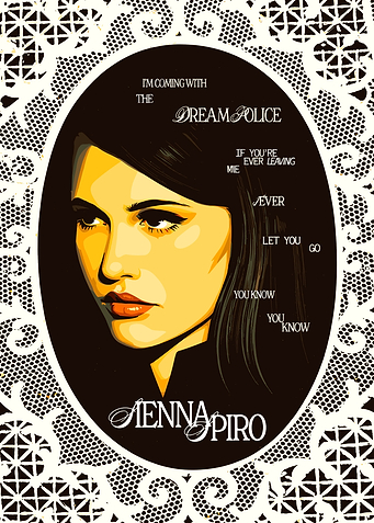 Sienna Piro Dream Police Poster