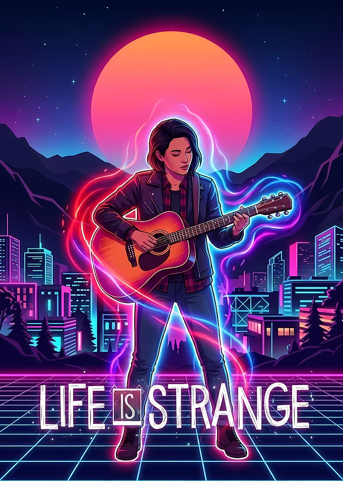 Life is Strange Synthwave Poster
