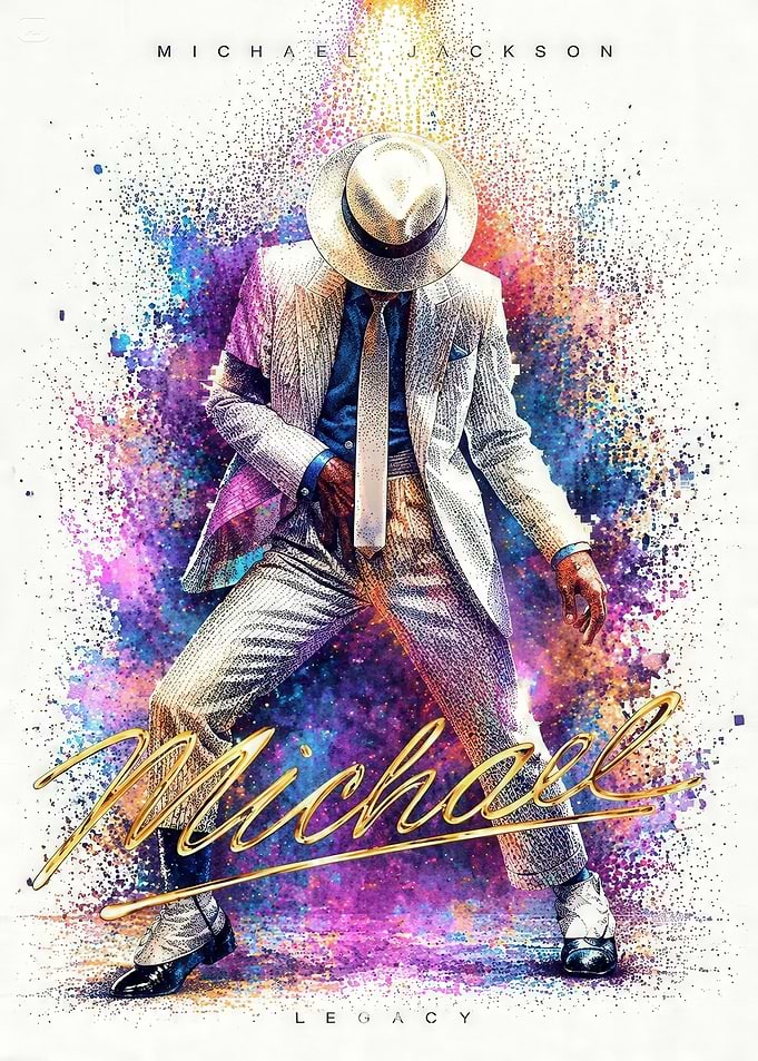Michael Jackson Artistic Poster