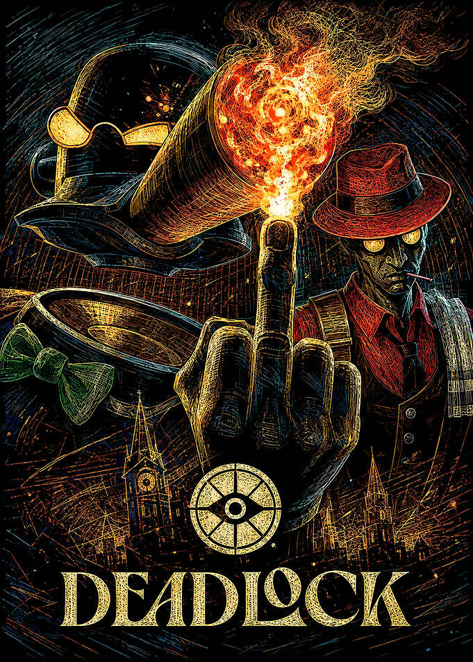 Deadlock Game Fan Art Poster