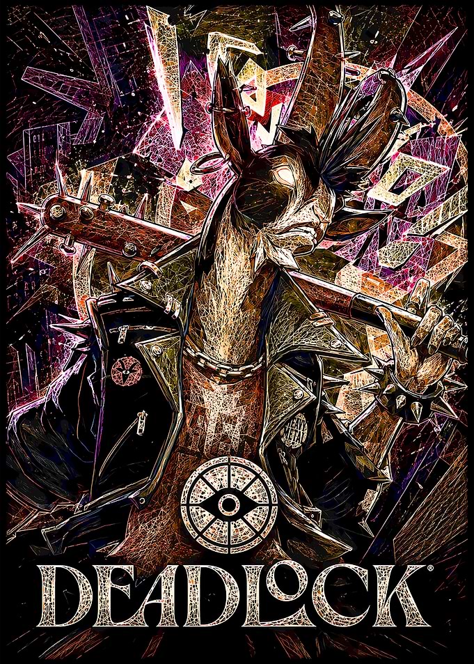 Deadlock Punk Goat Character Poster