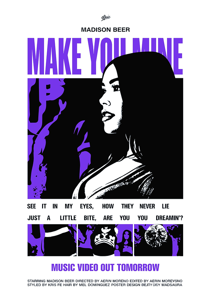 Madison Beer Make You Mine Poster