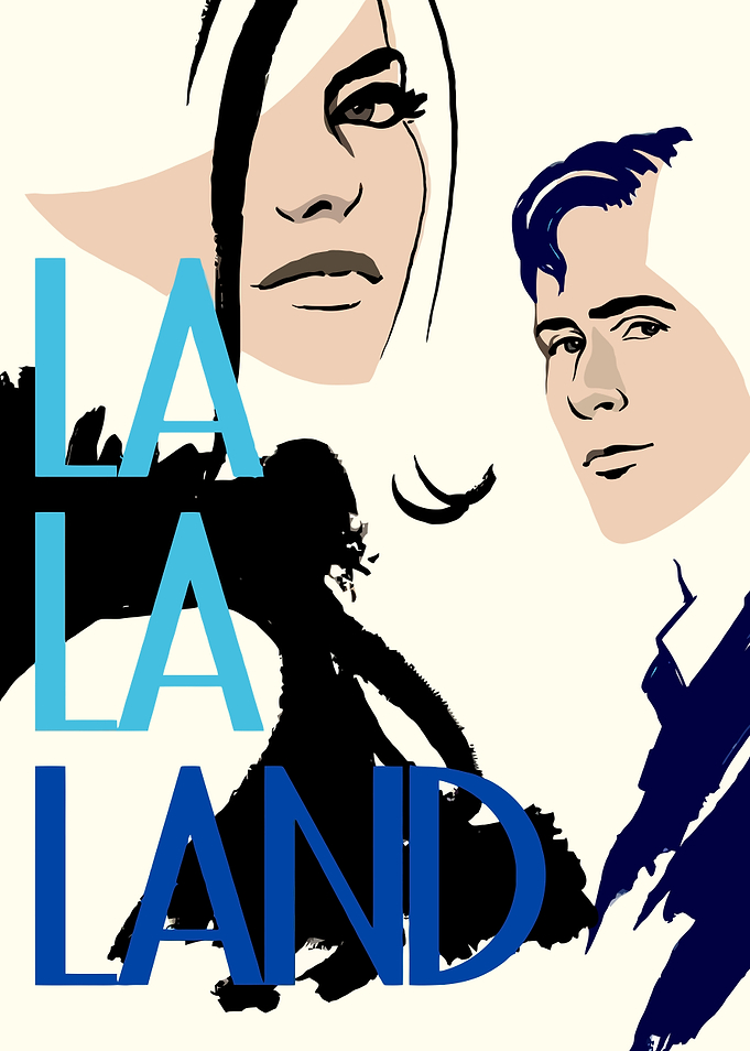 La La Land Minimalist Movie Art Poster