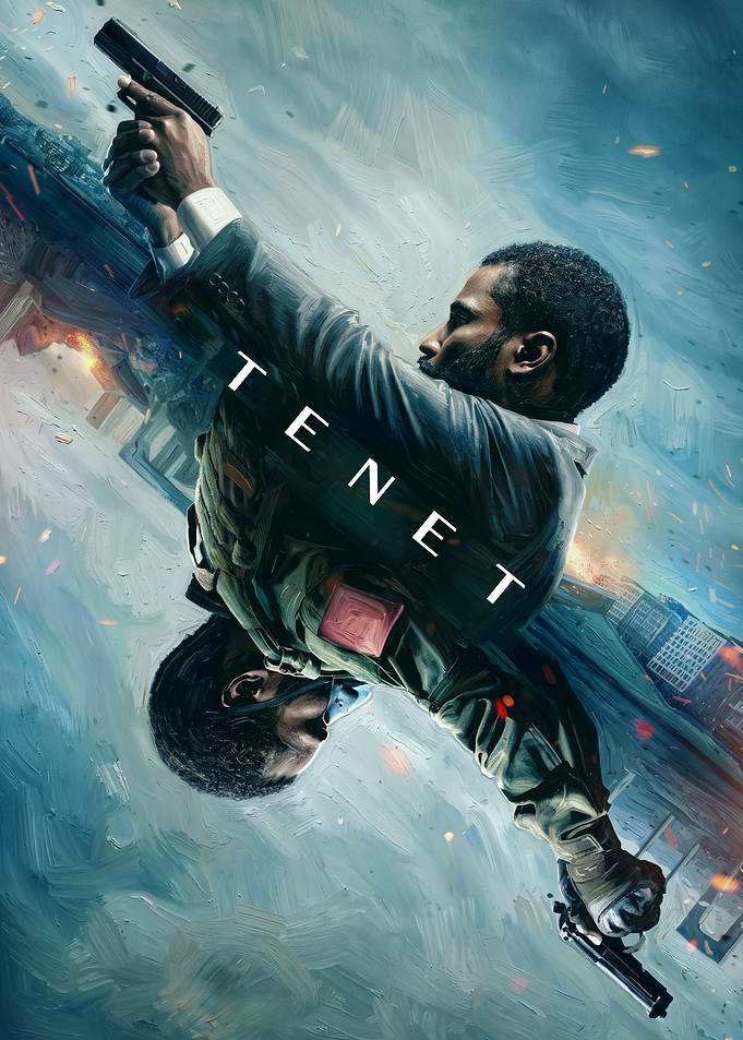 Tenet Movie Poster Art