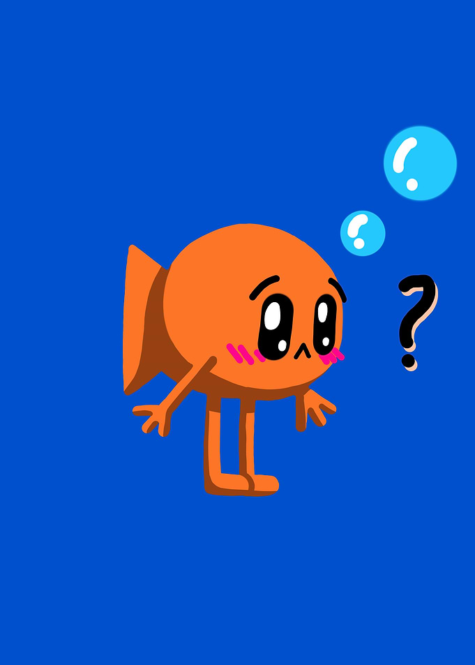 Darwin Watterson Confused Cartoon Character