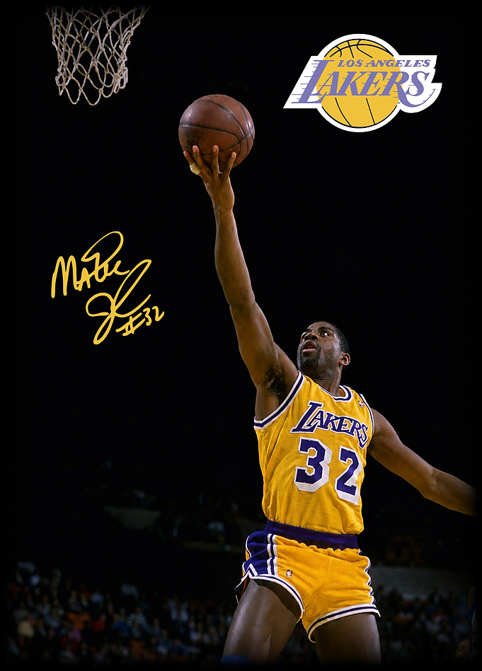 Magic Johnson: Iconic Lakers Moment