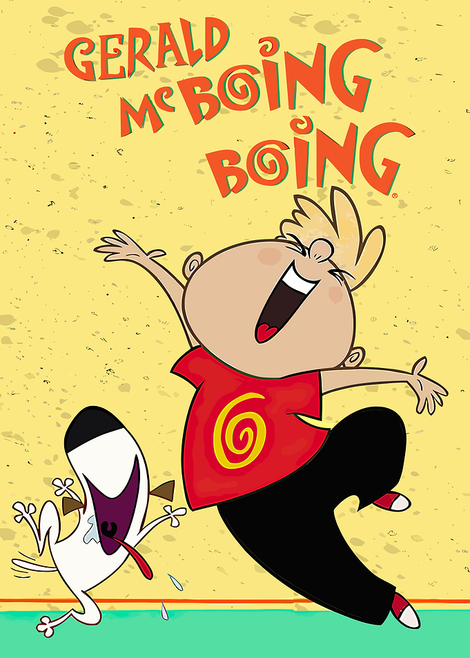 Gerald McBoing Boing Cartoon Poster