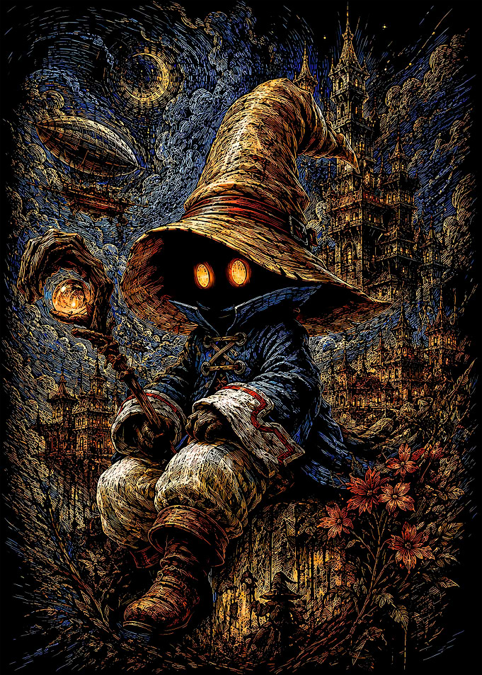 Vivi Ornitier Final Fantasy Fantasy Art