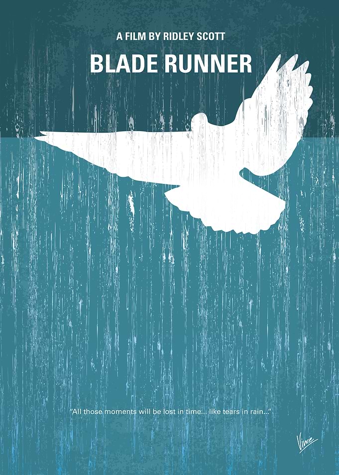 Blade Runner Minimalist Movie Poster
