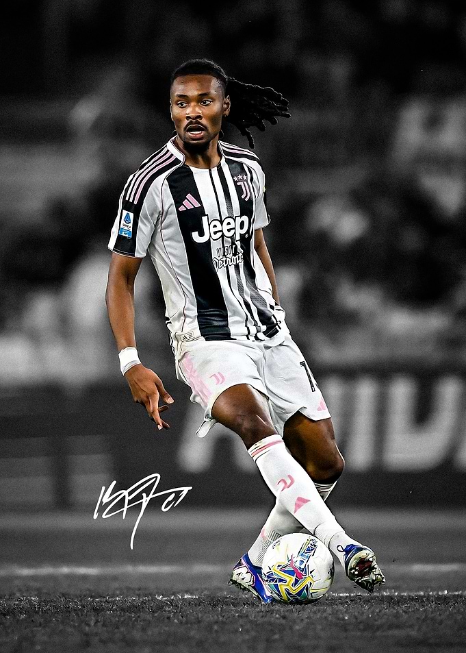 Khephren Thuram Juventus Soccer Player