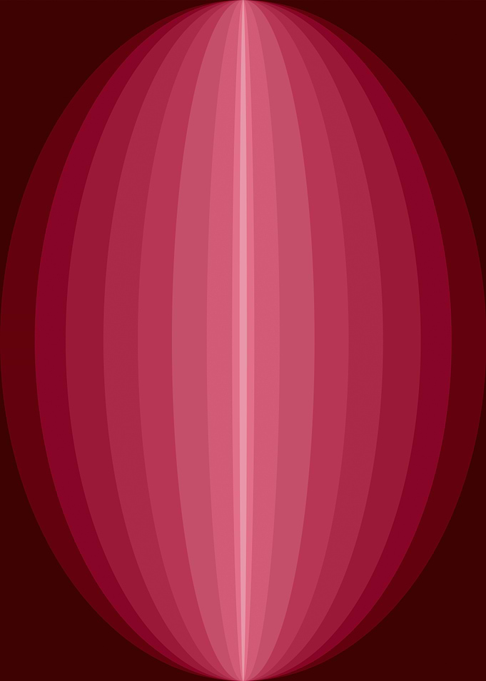 Abstract Pink Elliptical Gradient Design