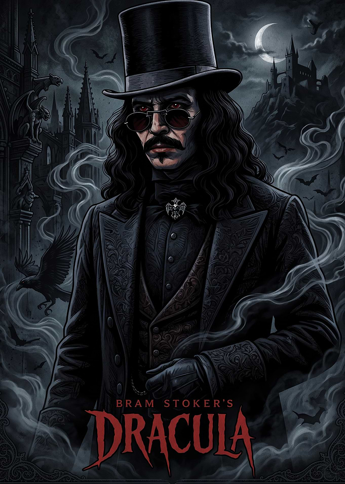 Bram Stoker's Dracula Gothic Poster