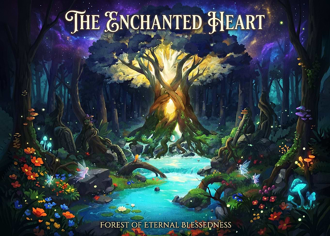 The Enchanted Heart Fantasy Forest