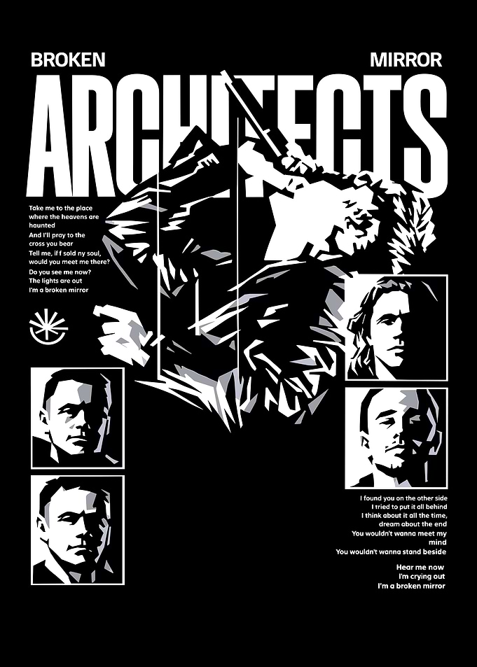 Architects Broken Mirror Band Poster