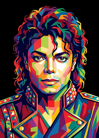 Michael Jackson Pop Art Portrait