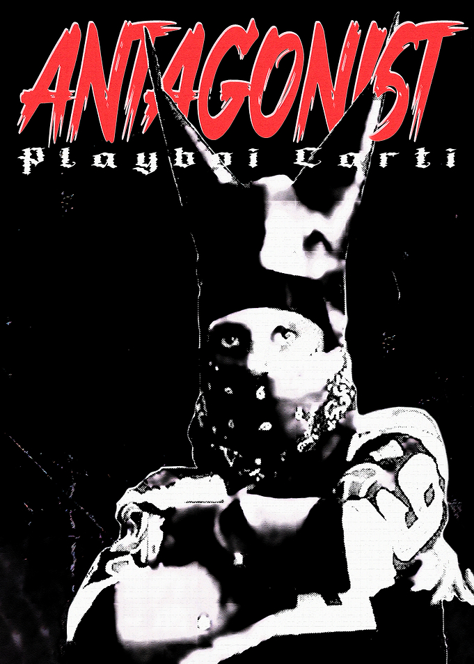 Playboi Carti Antagonist Tour Poster