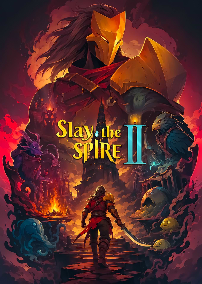 Slay the Spire 2 Fan Art Poster