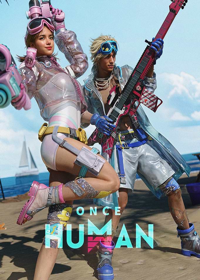 Once Human Game Characters on Beach