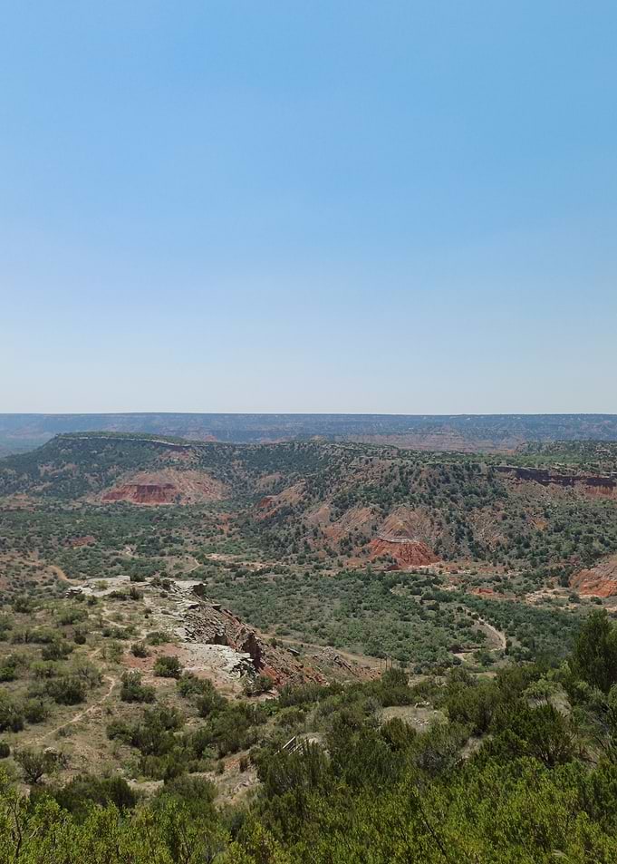 Palo Duro Canyon Landscape View