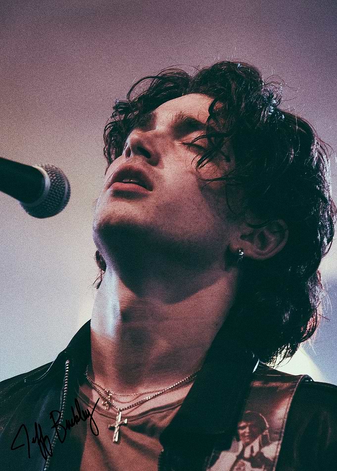 Jeff Buckley Singing Portrait