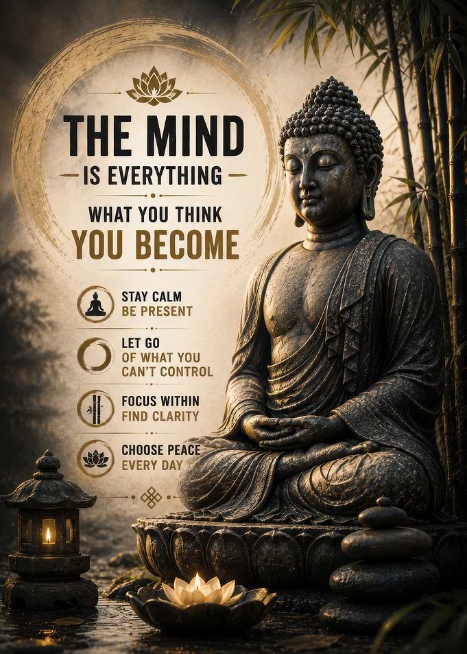 The Mind Is Everything Buddha