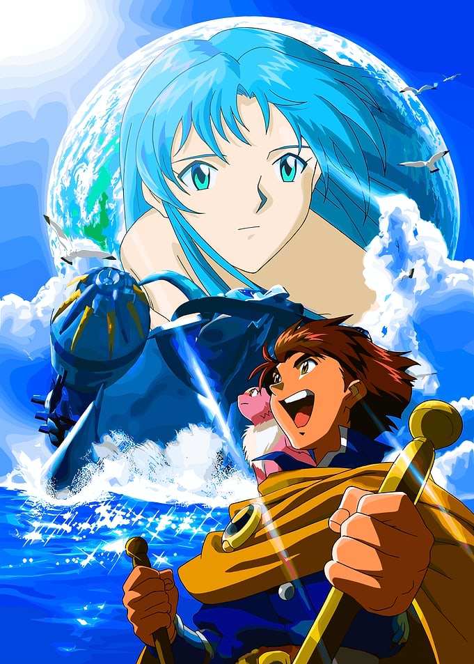 Lunar Remastered Collection Anime Poster Art