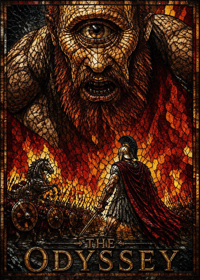 The Odyssey Stained Glass Art