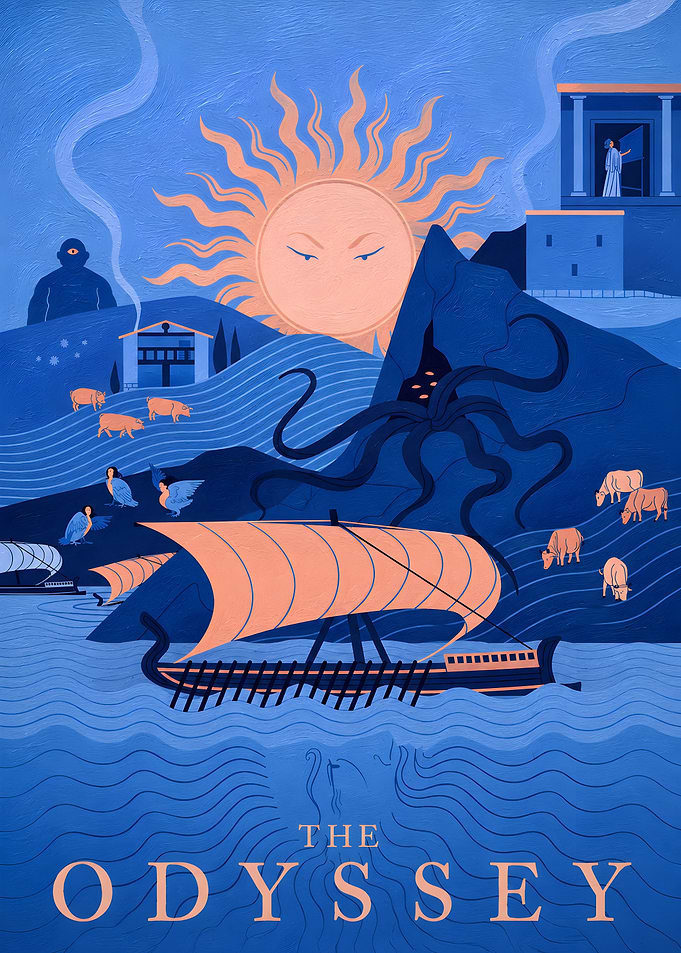 The Odyssey Homeric Epic Poster