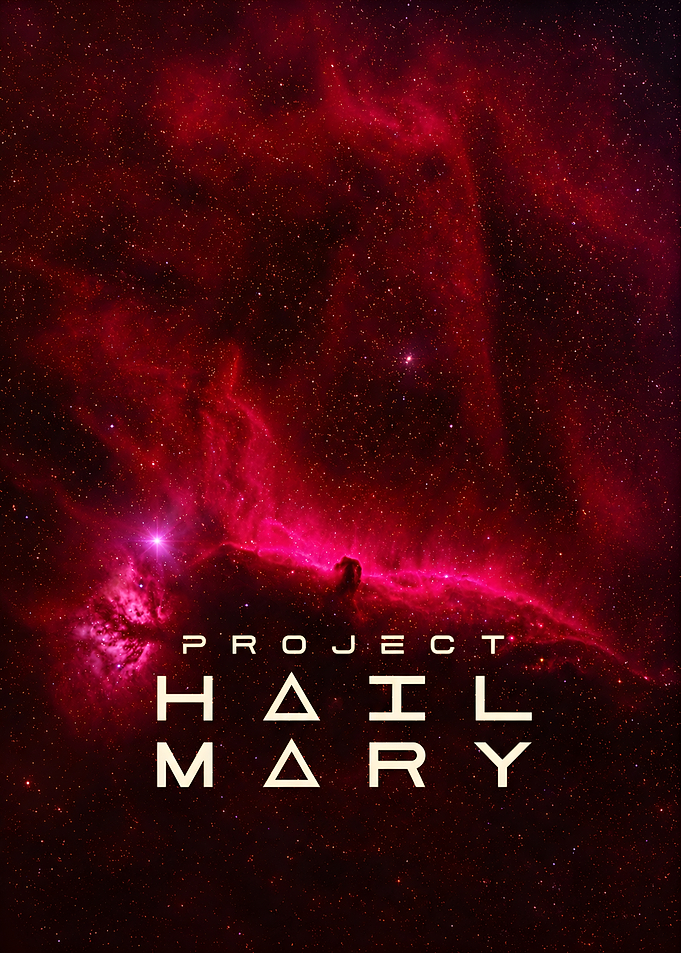 Project Hail Mary Space Poster
