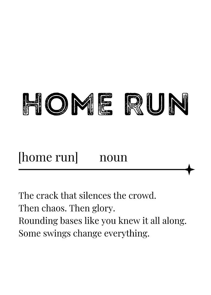 Home Run Definition