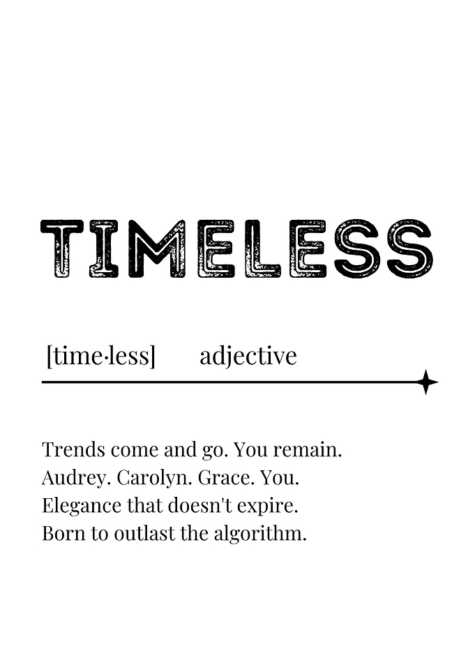 Timeless Definition