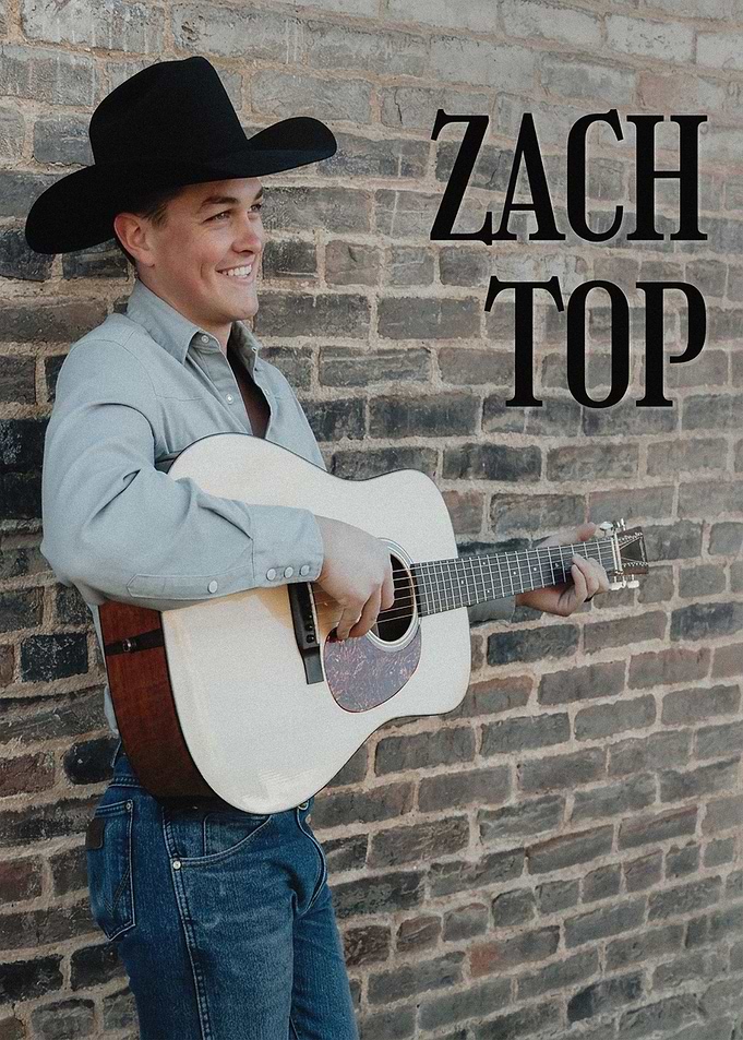 Zach Top Country Music Portrait