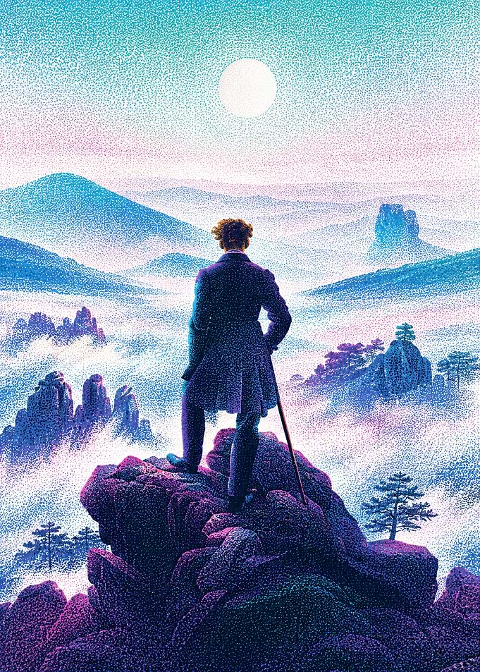 Wanderer Above the Sea of Fog