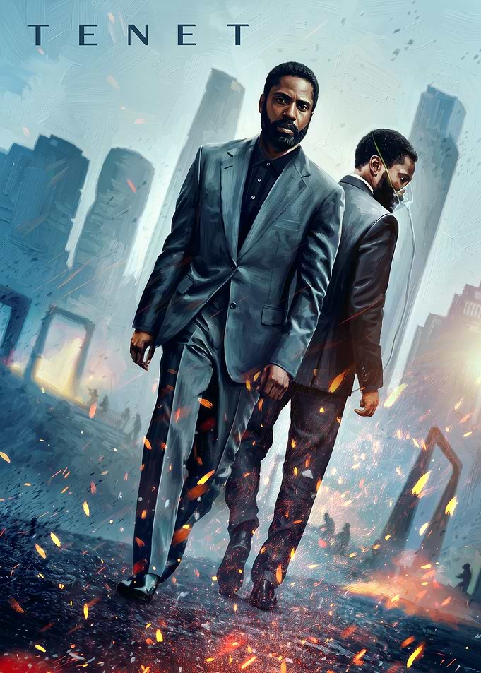 Tenet Movie Poster Art