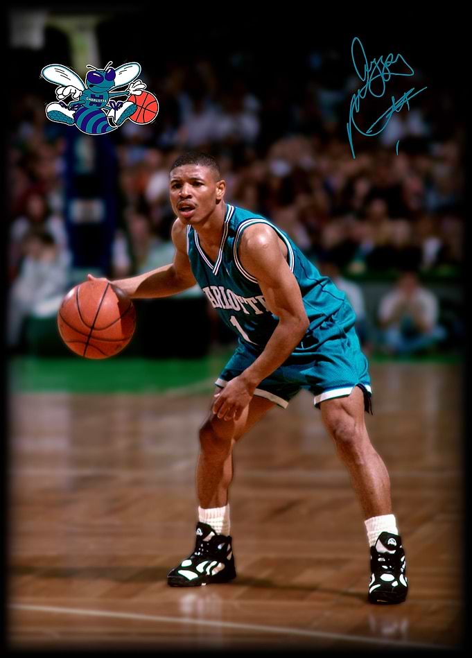 Muggsy Bogues: Hornets Legend in Action