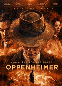Oppenheimer Movie Poster Art