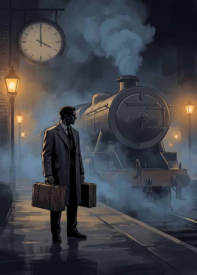 Night Train Departure