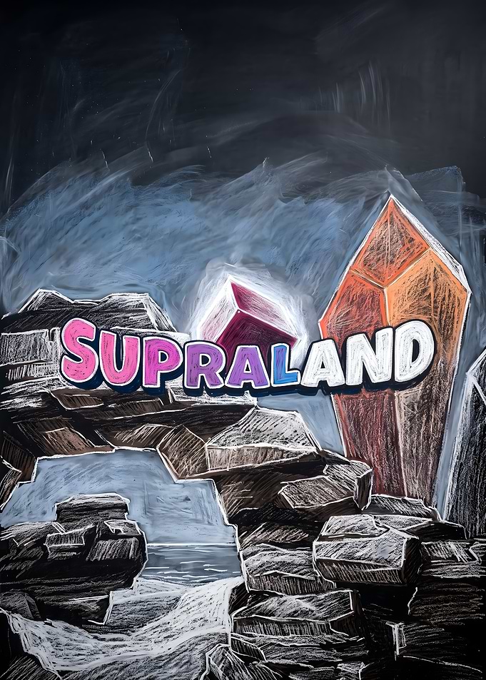 Supraland Chalk Art Illustration