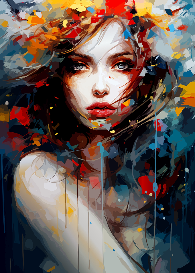 Abstract Portrait of a Woman
