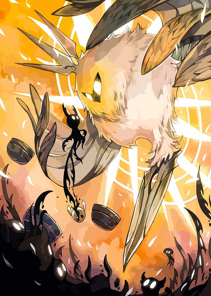 Hollow Knight vs The Radiance