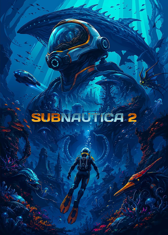 Subnautica 2 Underwater Poster