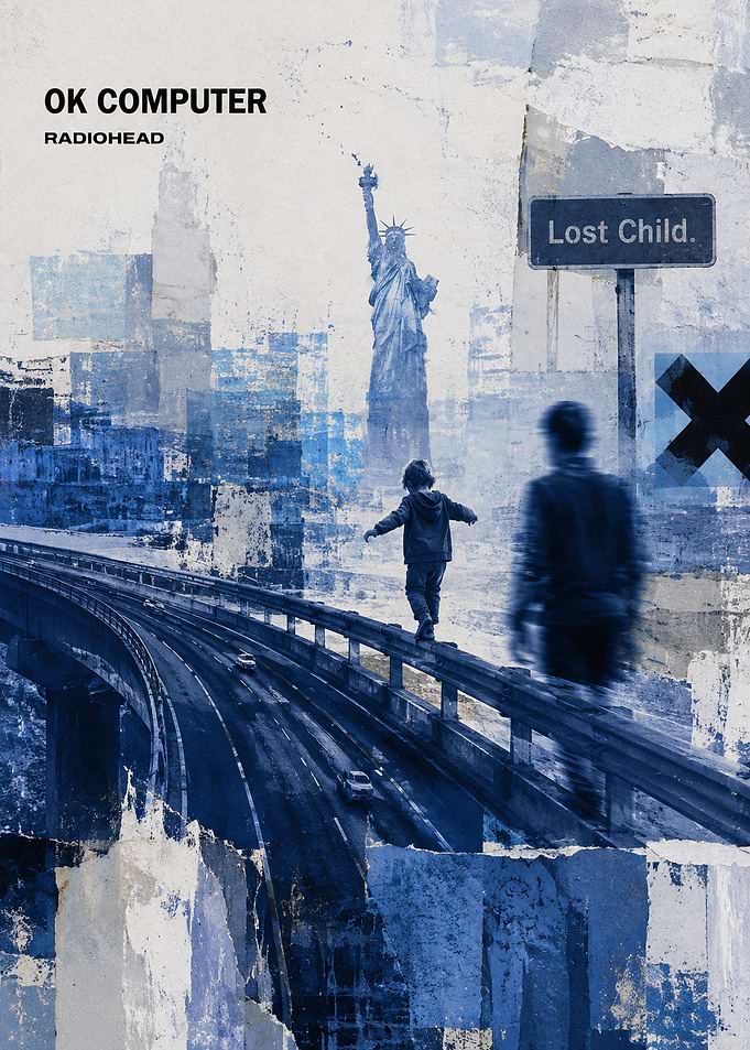 Radiohead OK Computer Album Art Poster