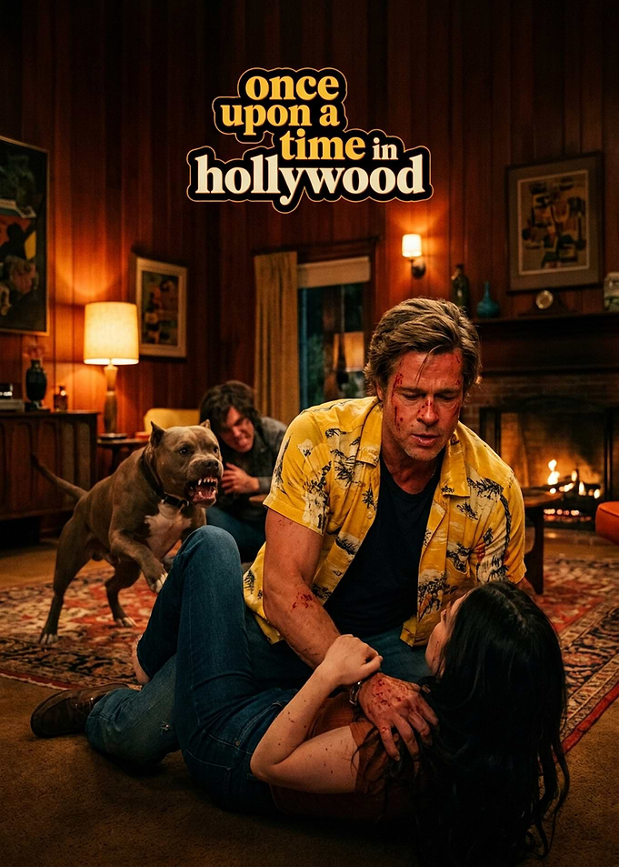 Once Upon a Time in Hollywood Poster
