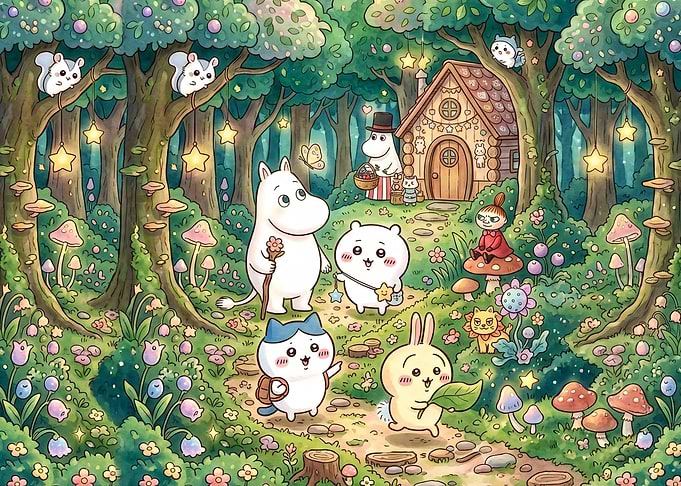 Moomin and Chiikawa Forest Adventure