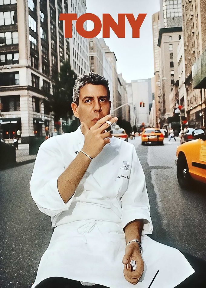 Anthony Bourdain in New York City