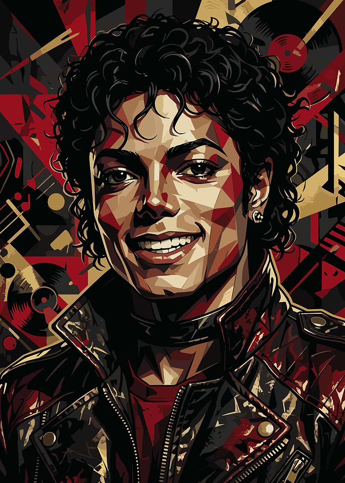Michael Jackson Pop Art Portrait