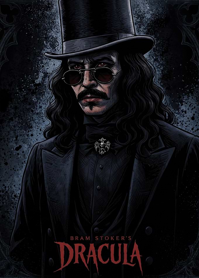 Bram Stoker's Dracula Portrait Poster