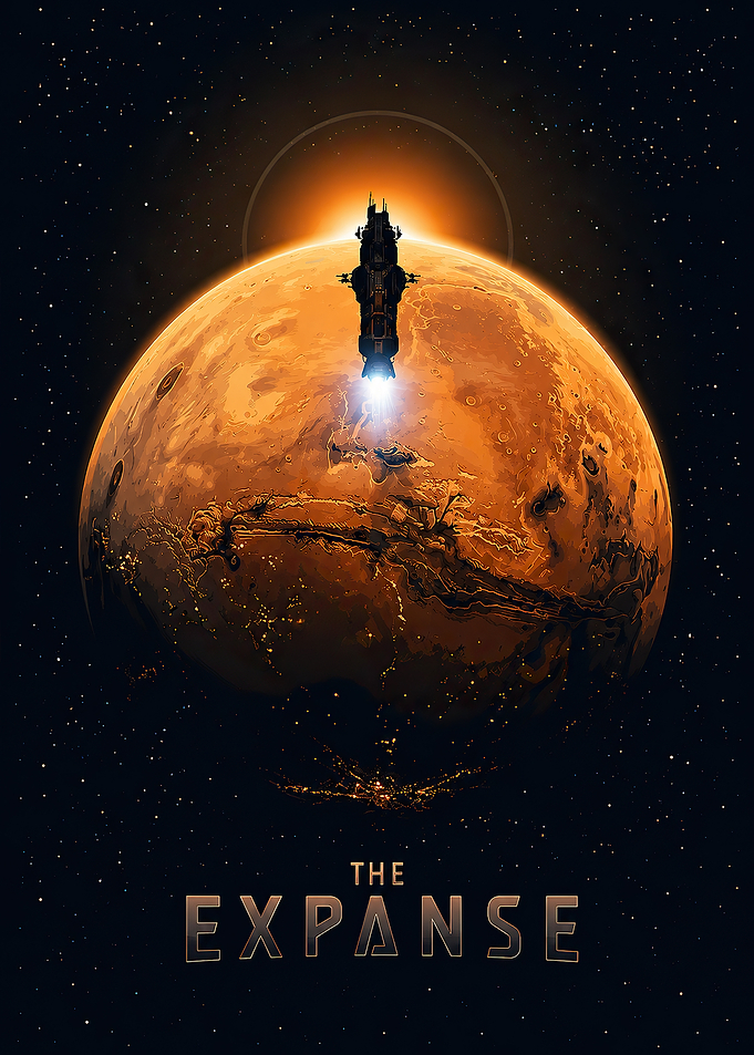 The Expanse Mars Poster