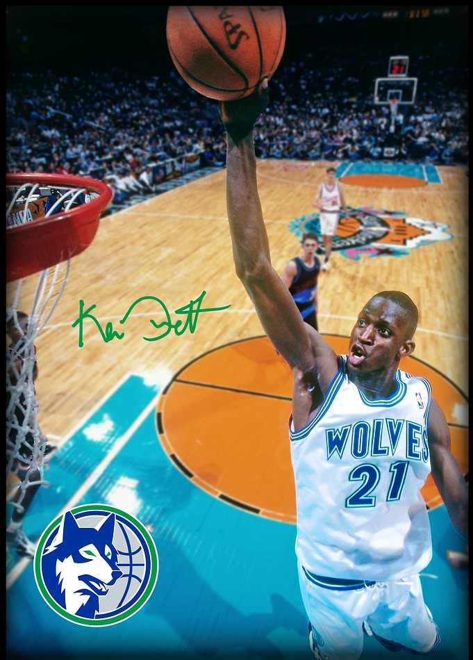 Kevin Garnett's Iconic Timberwolves Dunk