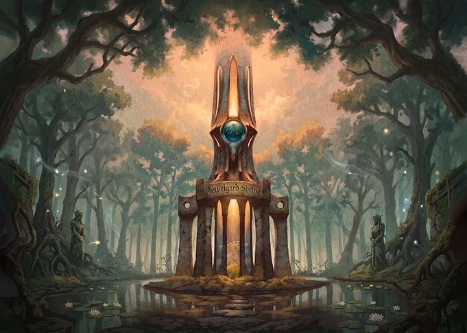 Aethelgard Shrine in Enchanted Forest